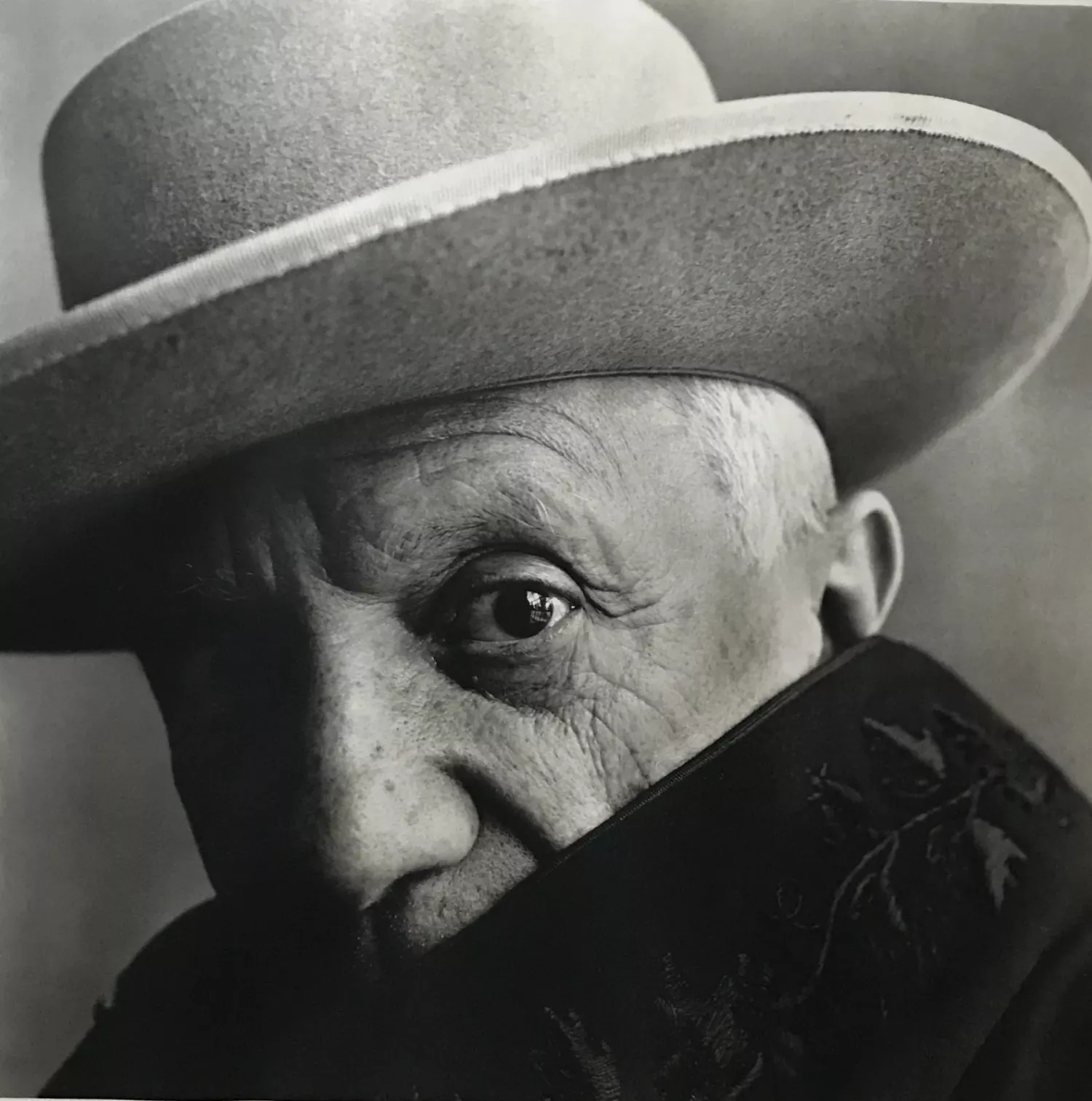 Irving Penn. Pablo Picasso at La Californie, Cannes. 1957.